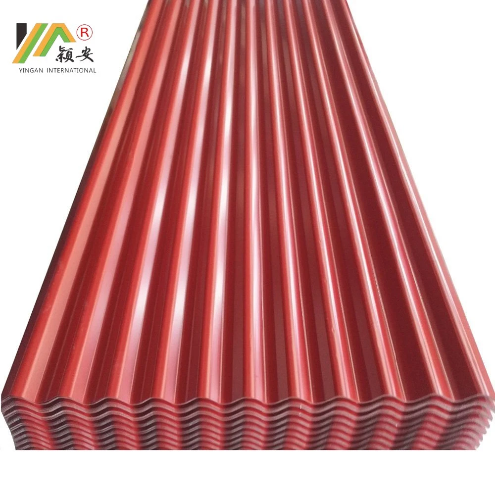 China Dx51d/SGCC 0.27mm 1220*2440mm Corrugated Roofing Steel Sheet