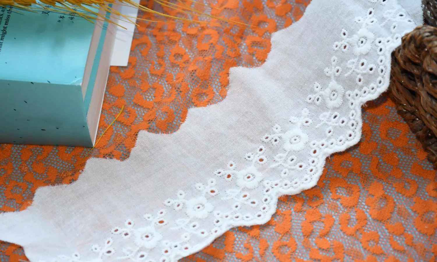 Garment Accessories Cotton Poplin Cotton Embroidery Fabric