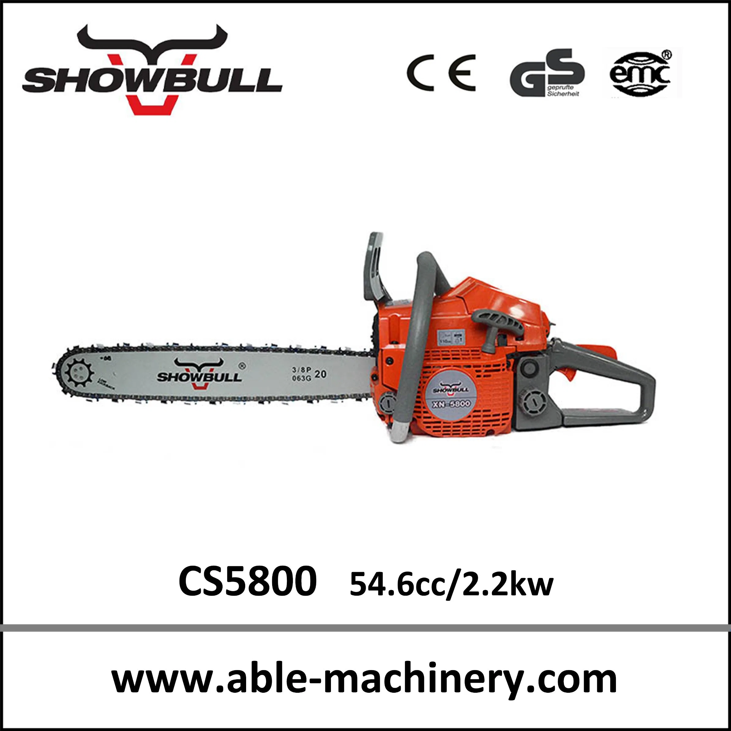 New Type Nice Design Garden Tool Stable Engine 5800 Chainsaws Chain Saw with CE