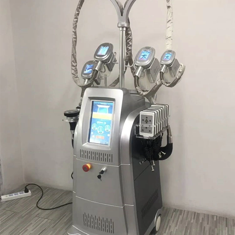 4 Cryolipolysis Handles RF 40K Cavitation Laser Liposuction Beauty Machine for Slimming