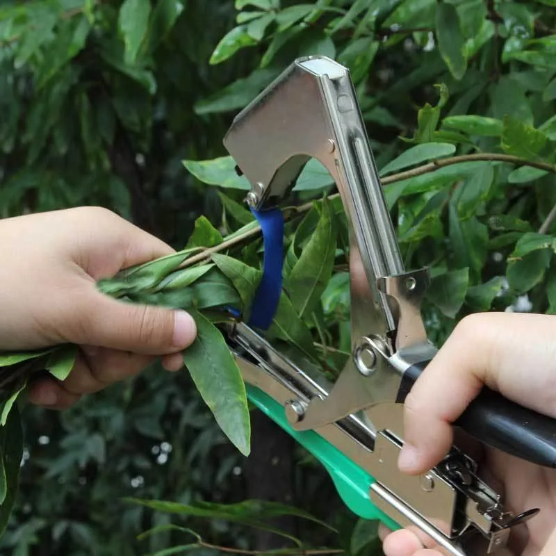 Garden Plant Vine Tying Tapener Fruit Tapetool Binding Strapping Stem Branche Hand Tying Device Pruning Tools