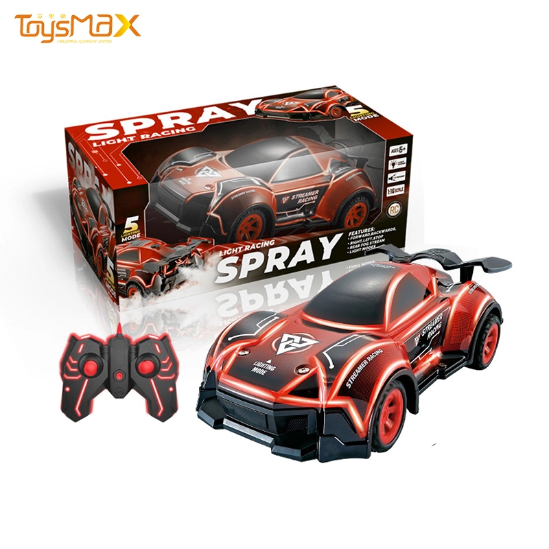 Amazon Hot Sale 5 Modes Spray Light Racing 2.4G New Remote Control Car