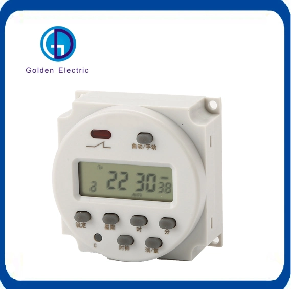 Cn304A Multi Fuction 1min to 168hour 220V AC 16A LCD Display Time Switch Timer Switch