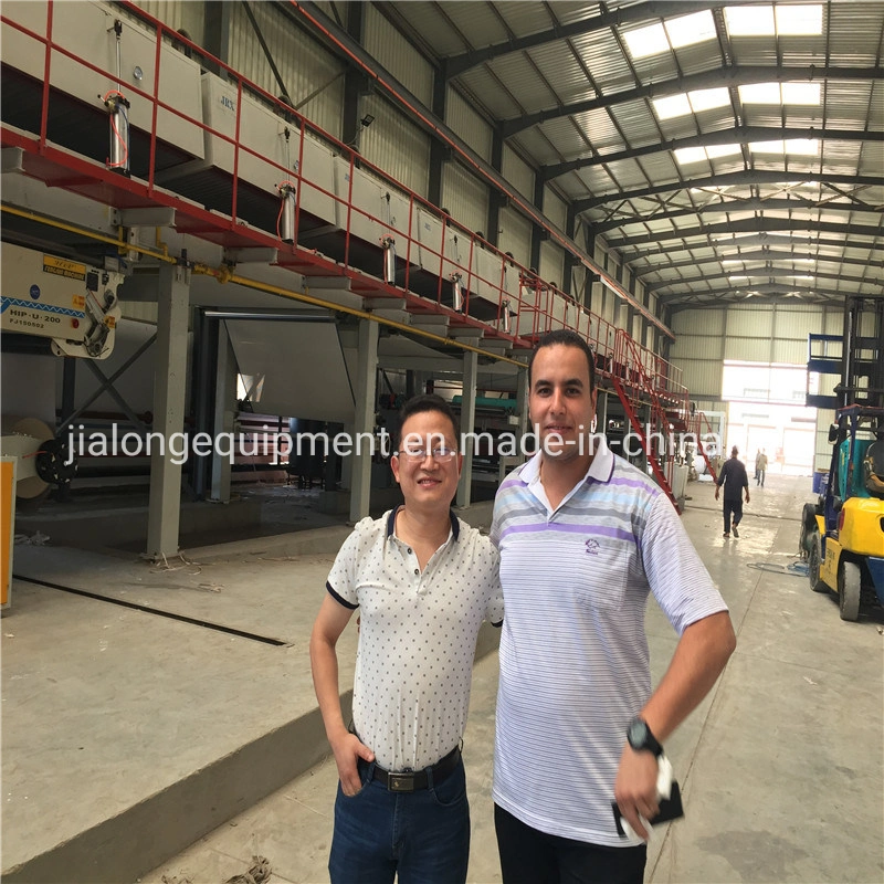 Duplex Board Paper Coating Machine Used to Make Paper for Packing Medicine Boxes