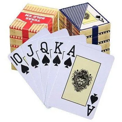 Muestras gratis Juegos de Cartas Poker el logotipo de la tarjeta de alto estándar de calidad