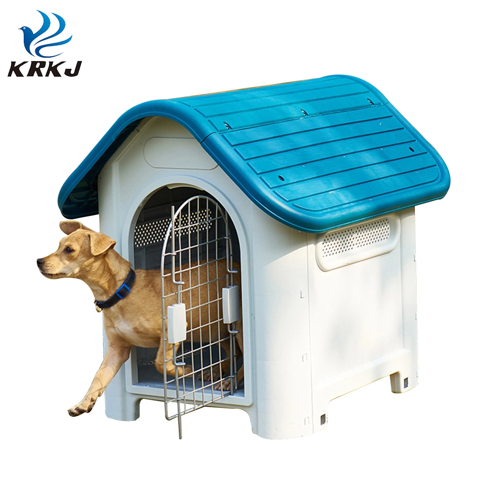 Tc2403 Removable Pet Dog Nest Kennel House with Steel Door