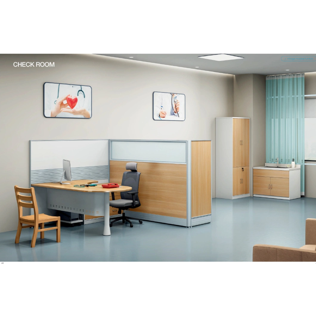 Medical Combination Boss Office Desk and Chair Hospital Computer Table Workstation Office Furniture