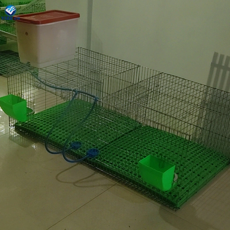 4 Tier 24 Tür Rabbit Cage zum Verkauf kommerzielles Kaninchen Käfig