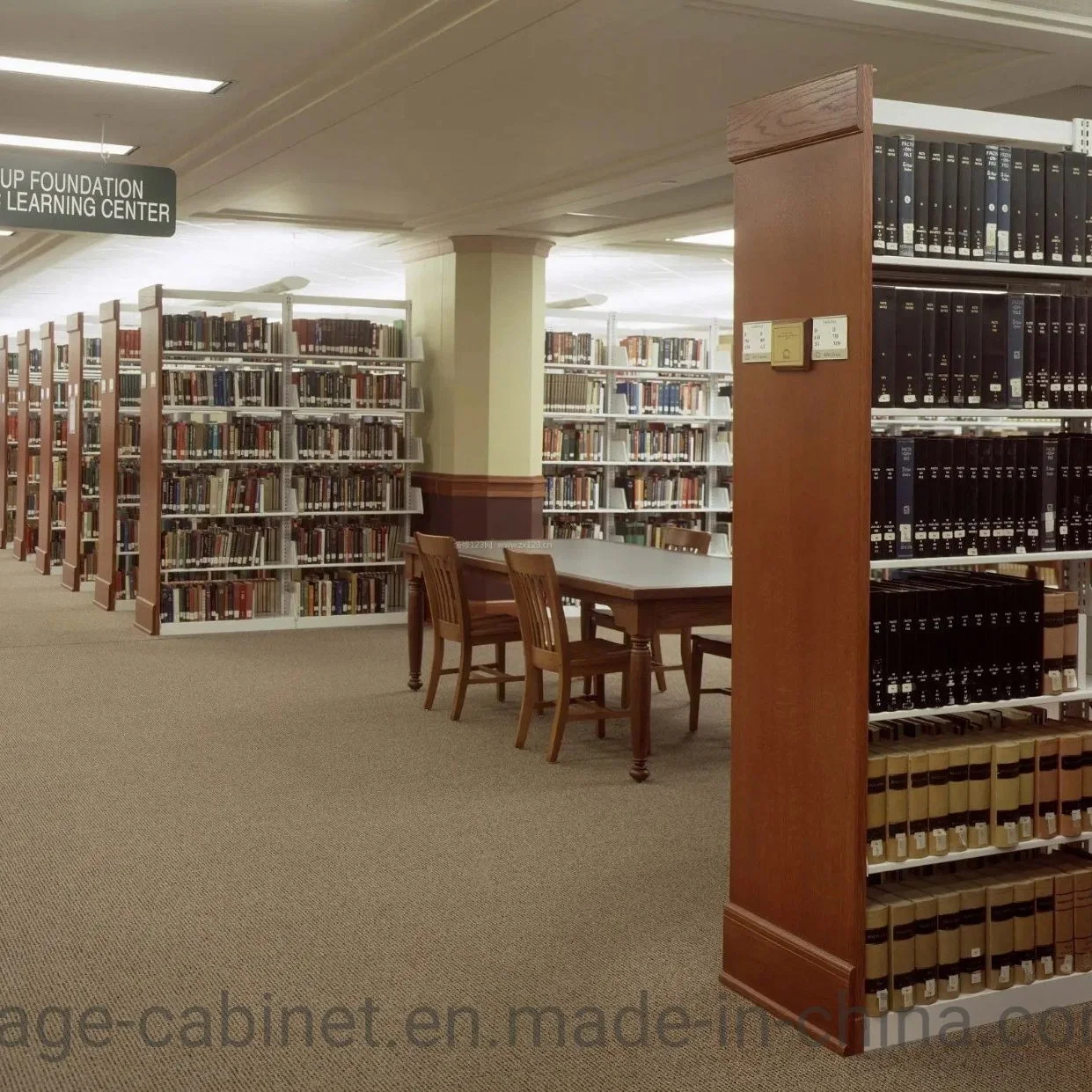 Used School Furniture Library Iron Metal Steel Book Shelf