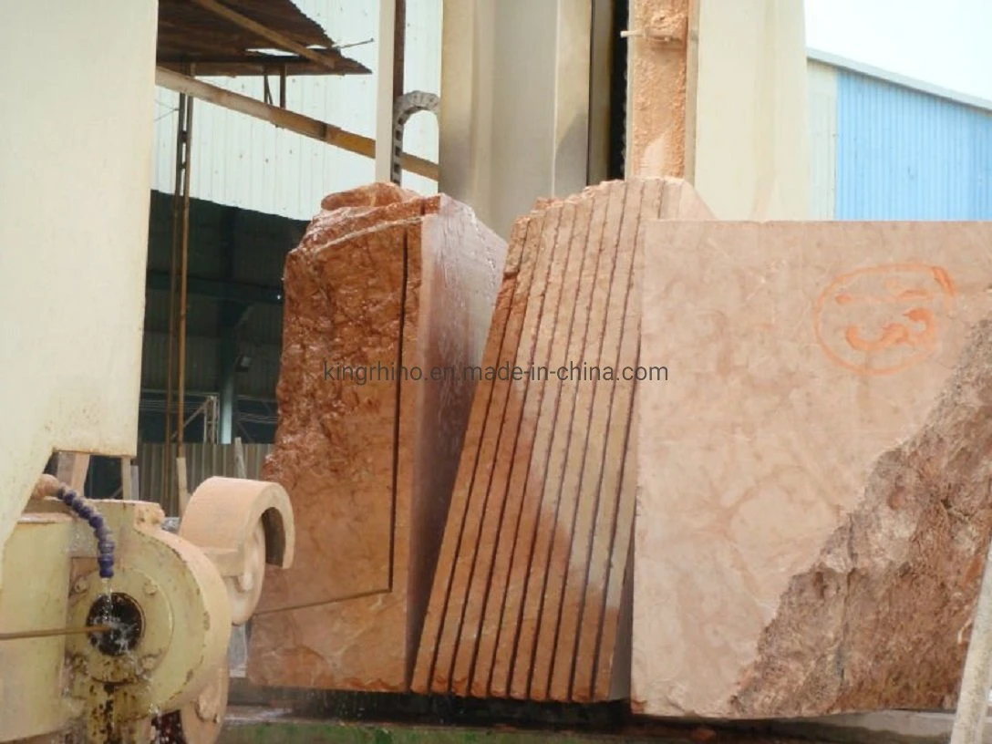 PLC Diamond Wire Saw Cutting Machine Mono Wire Splitting Quarry Stone Block