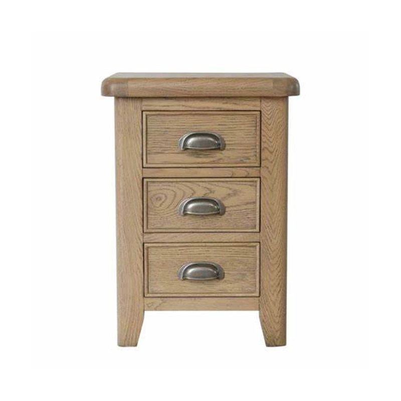 Health Furniture Environmental Protection Wooden Bedside Tables Nightstand Antique Hospital Bedside Table with Storage Drawers