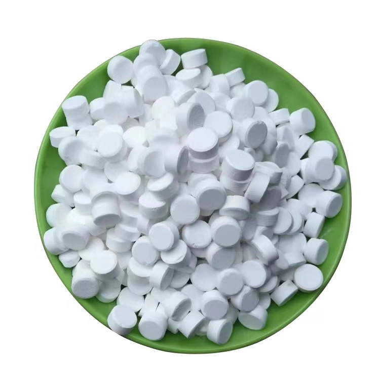 Ácido tricloroisocianúrico TCCA 90% polvo Chlorine Tablets granular Powderwater Treatment Chemicals White Water CAS: 87-90-1