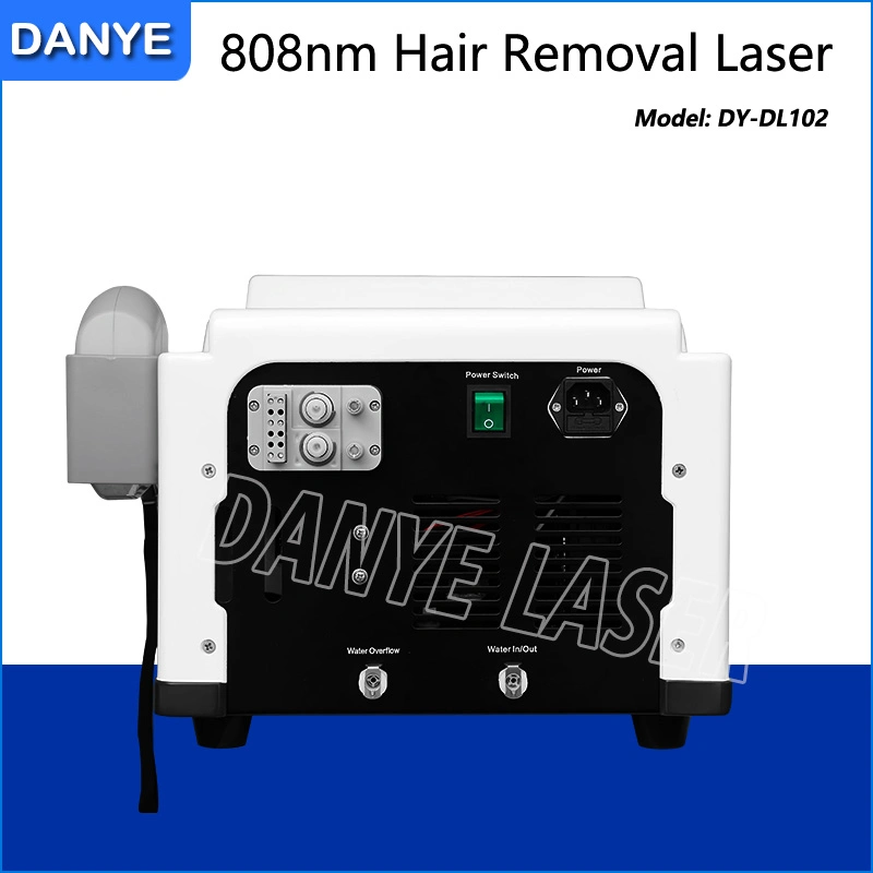 Diode Laser épilation portable 808nm Enlèvement de cheveux de l'équipement de beauté