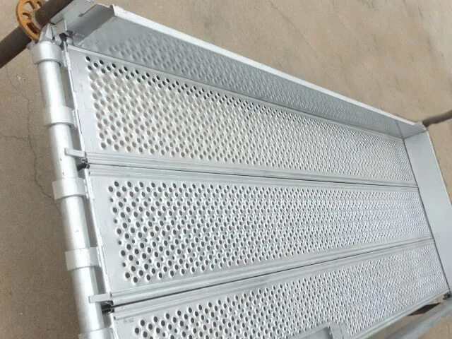 Construction Hot Galvanized Steel/Metal O Hook Board/Plank/Platform/Deck for Modular Ringlock/Disc Lock Scaffolding