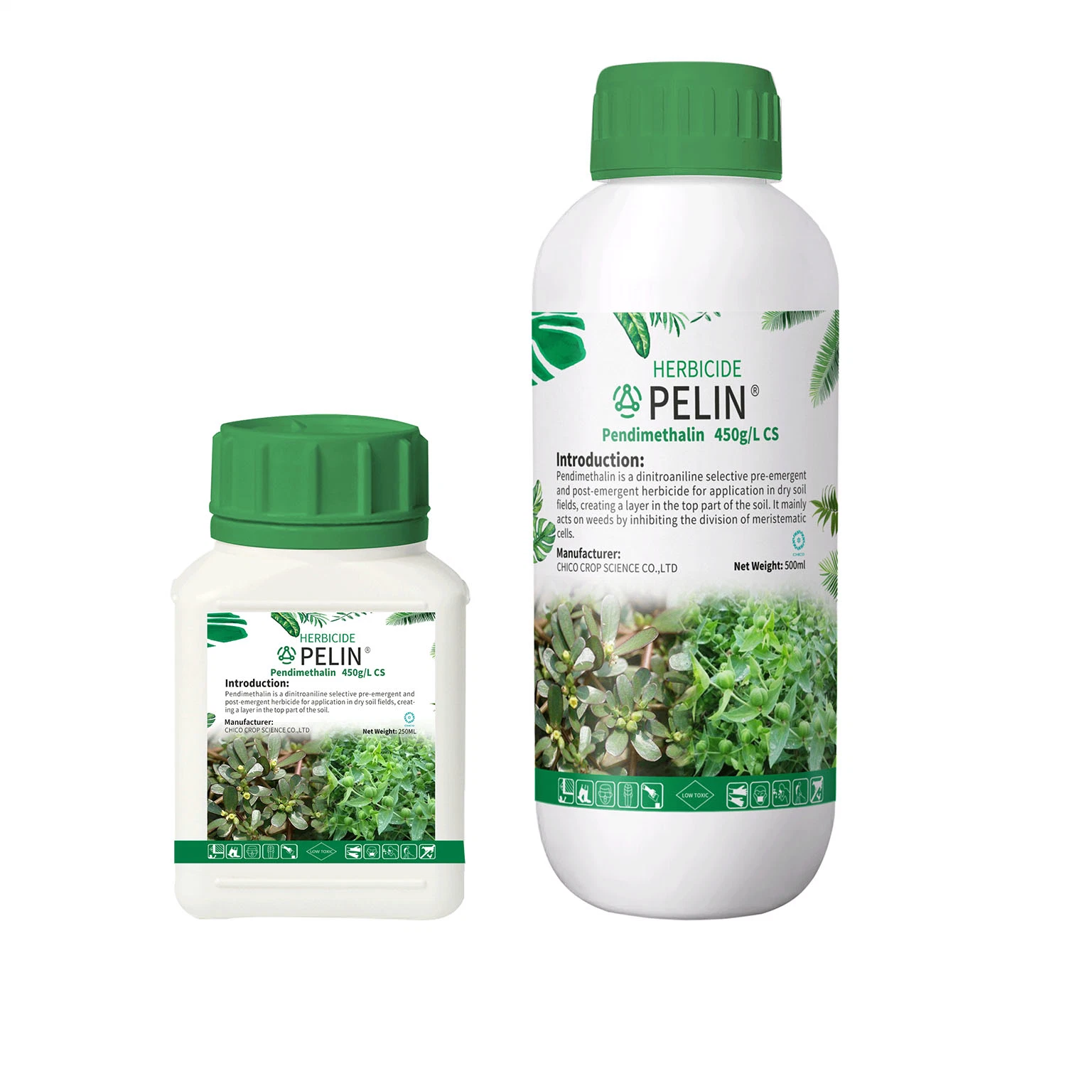 Pendimethalin 450g/L CS Selektive Bodenbedeckung des Weedizids Herbizid