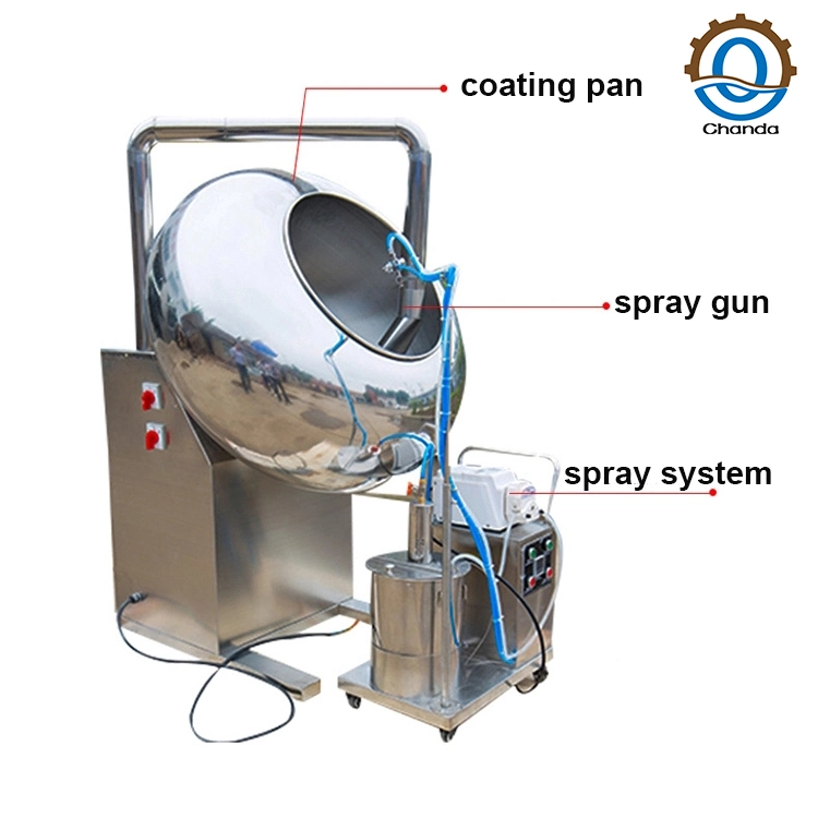 Máquina de revestimiento de tableta máquina automática de revestimiento de azúcar de tableta