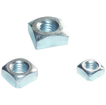 Zinc Yellow Zinc Palte Square Corrugated Loard Nuts DIN562 DIN557