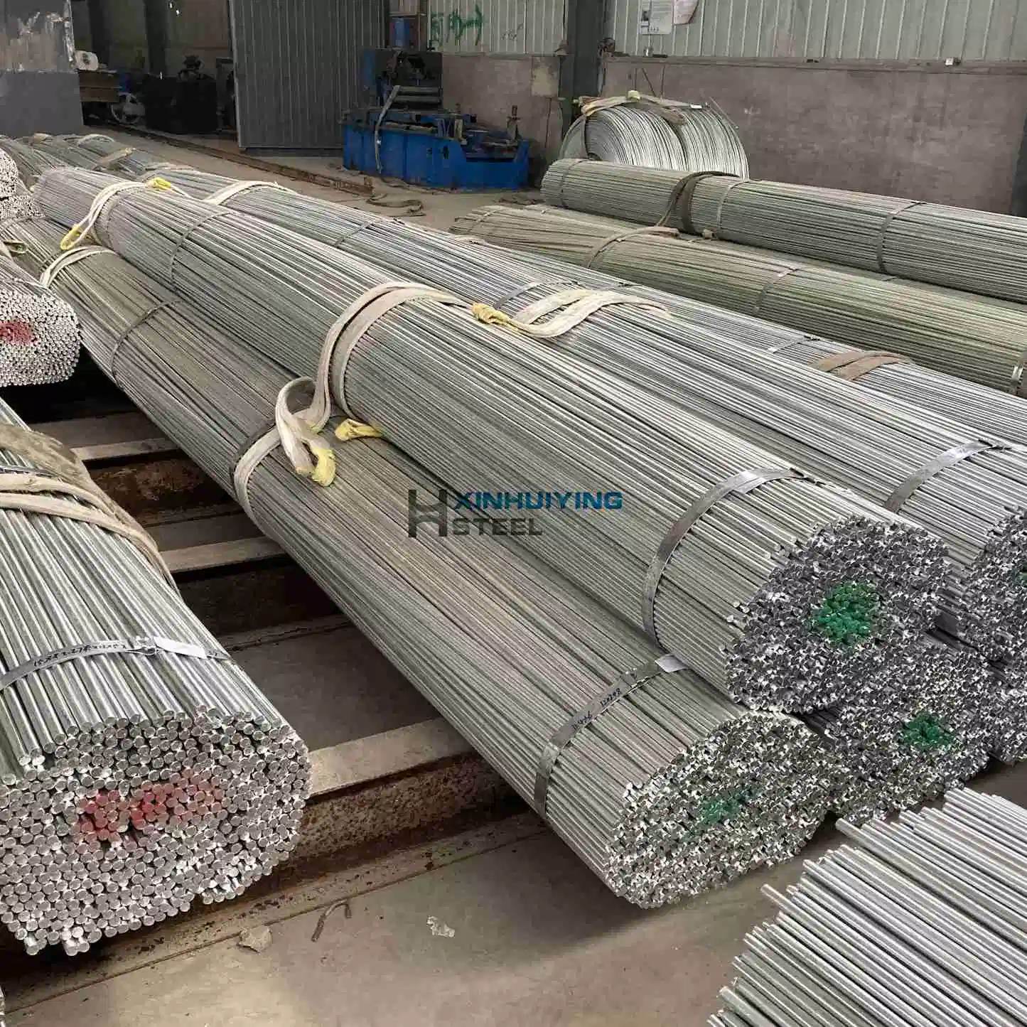 Hot Dipped Galvanized Steel Round Bar 8mm 12mm 16mm Diameter Cut Any Length Zinc Coated Round Bar