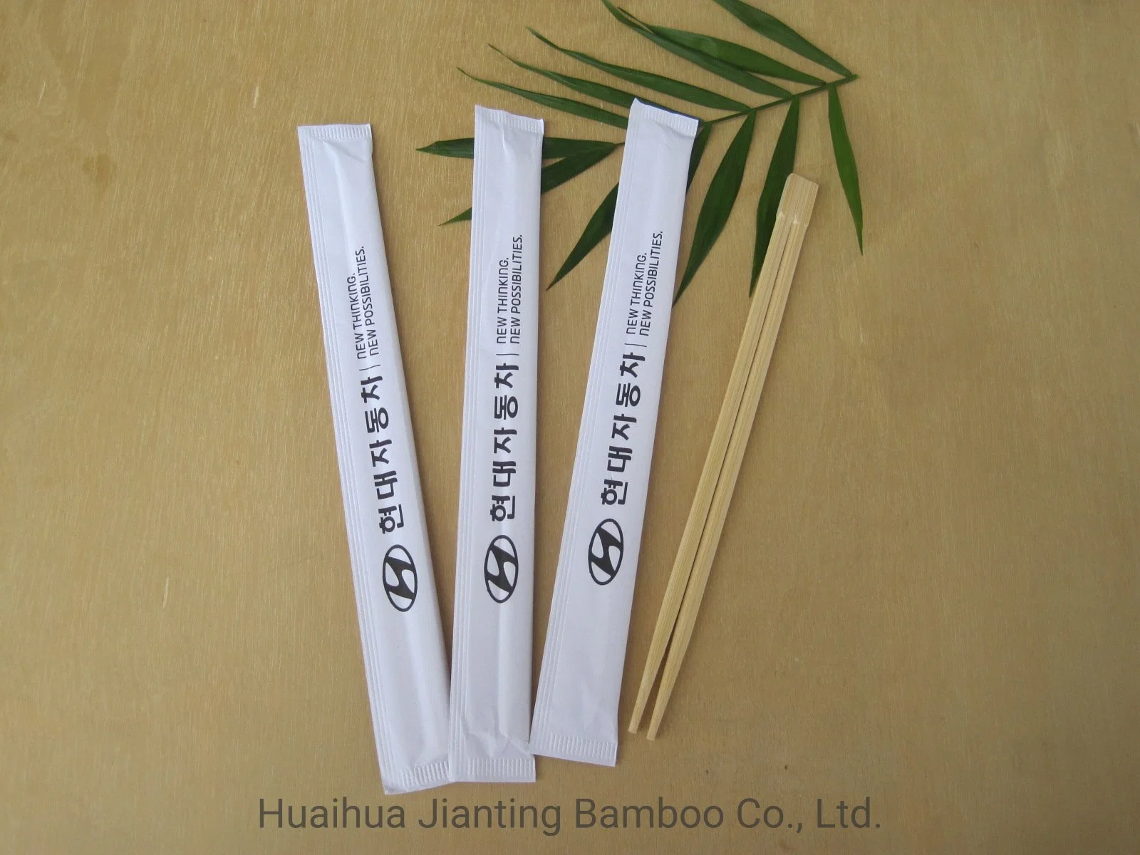 Home Eco-Friendly Half Paper Wrapping Chopsticks Disposable Bamboo Products