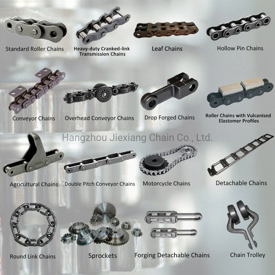 Carbon Steel/Stainless Steel Industrial Conveyor Roller Chain (08B 10B 12B 16B 40 50 60 80)