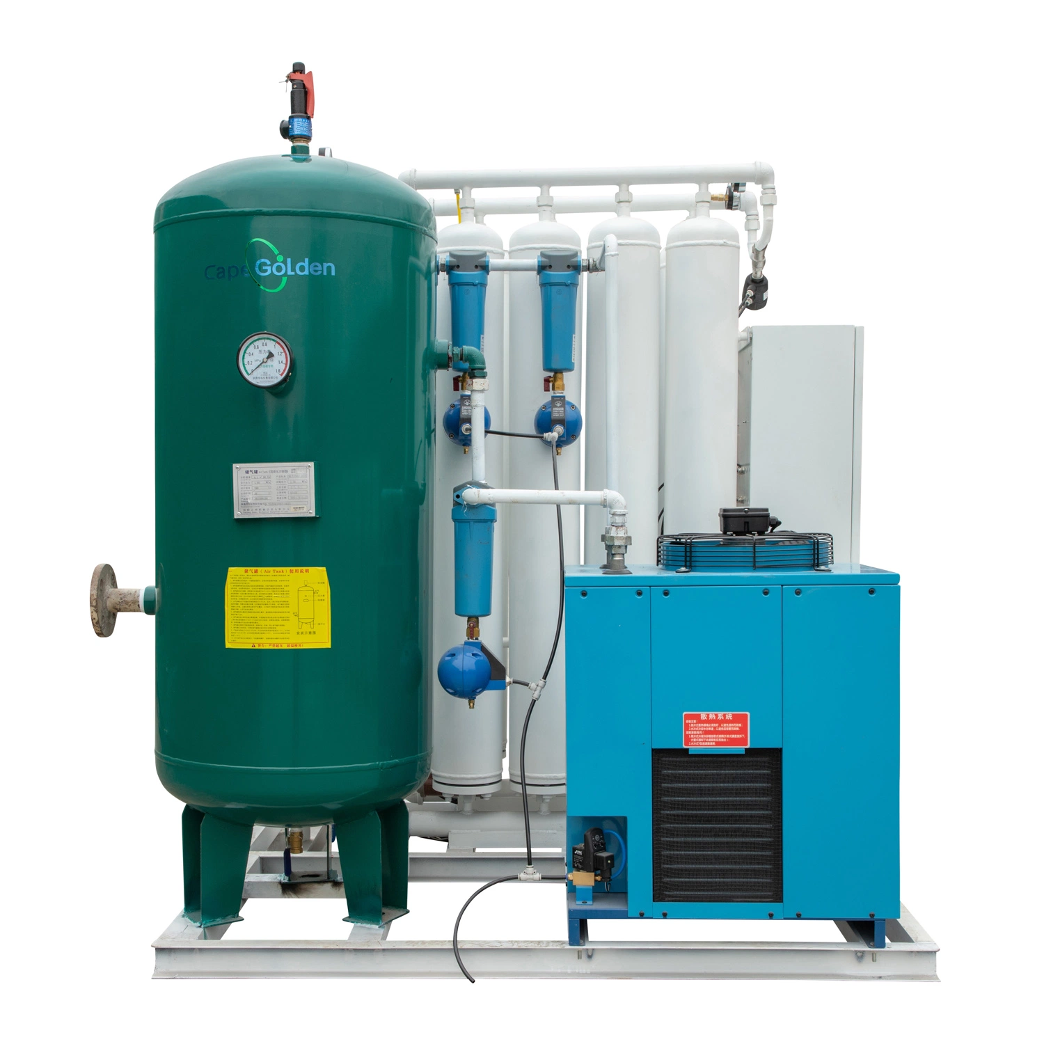 Medical Psa Oxygen Generator and Cylinder Filling System Medical Oxygen Plant