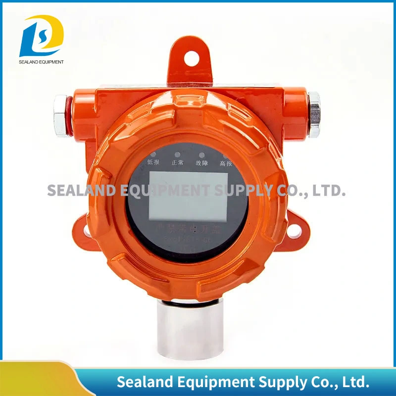 Factory Supply Wall-Mounted Gas Sensor Detector for Ex Co O2 H2s 4-20mA RS485 Relay Output Gas Sensor