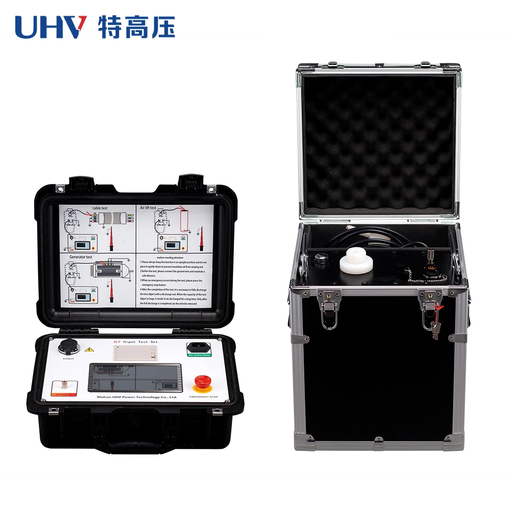 Htdp-H Vlf Hipot Tester 0.1Hz Générateur Vlf Vlf AC Test de résistance diélectrique en courant alternatif Générateur de haute tension pour câbles AC