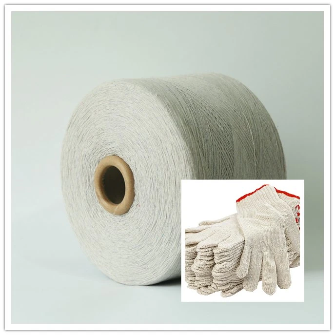 Low Twist Recycled Cotton Blended Yarn for Glove Knitting