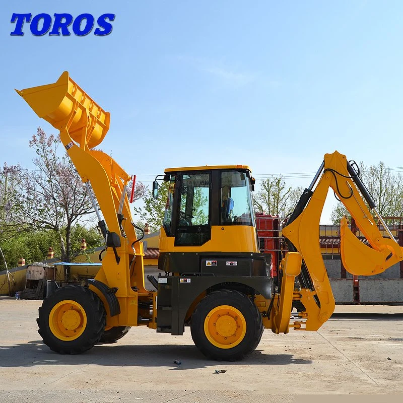 Hot Multi-Purpose 4 Wheel Drive New Backhoe and Loader 3 Tton 5 Ton New Backhoe Loader Price for Sale Backhoe Loader