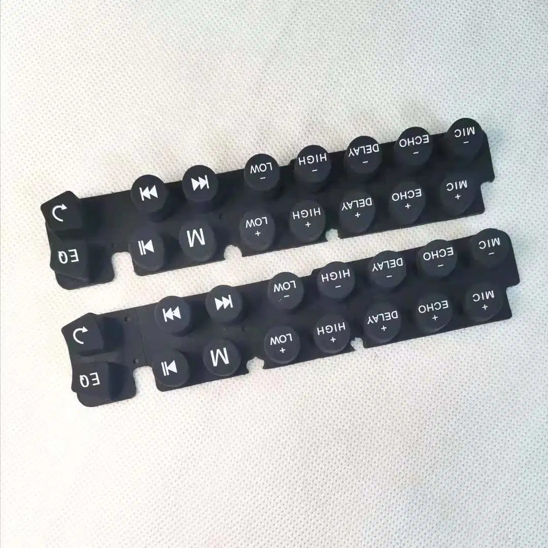 Teclado numérico de silicona personalizadas baratos