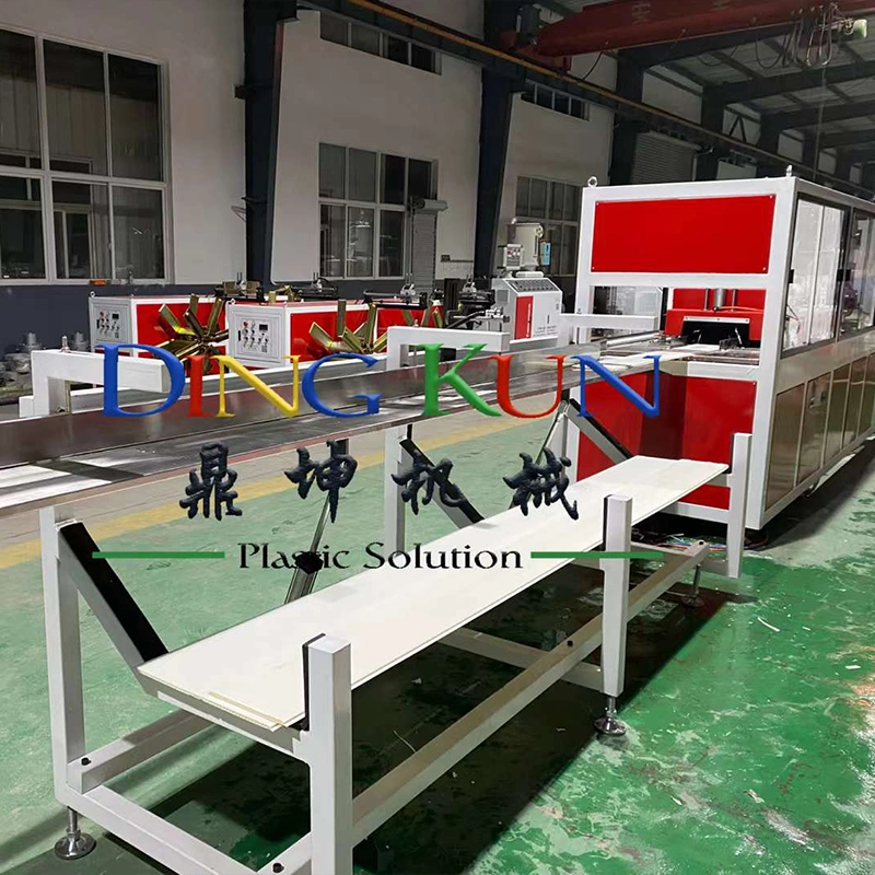 PVC Ceiling Panel / Wall Cladding / Plastic Profile Extrusion Making Machine / Production Line