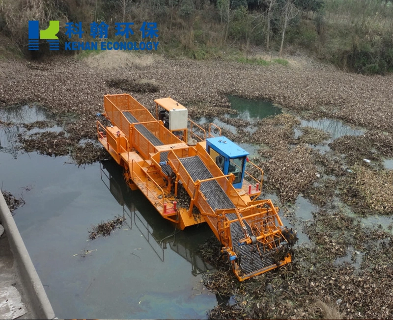 River Cleaning Equipment Water Hyacinth Reed Cutting Ship