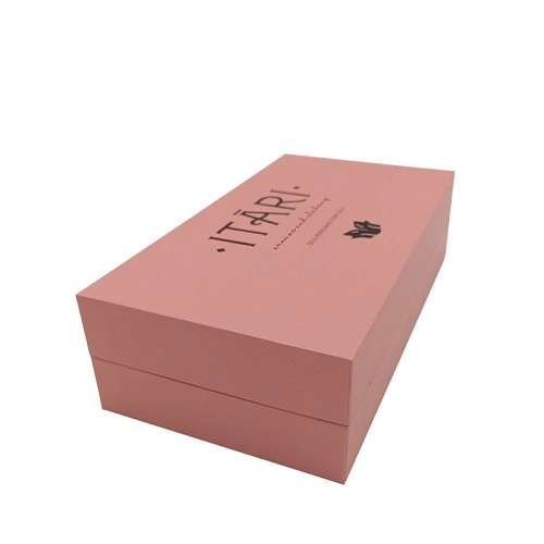 Elegant Cosmetics Perfume Packaging Paper Package Box Set Skin Care Bottle Paper Gift Box Magnetic Closure