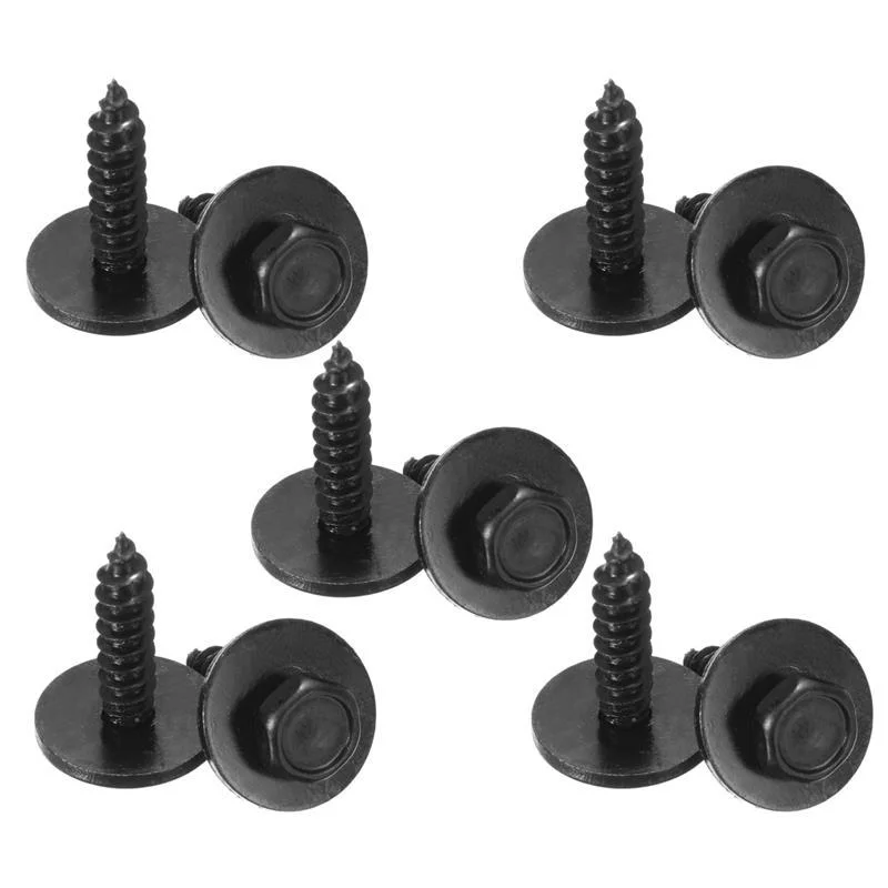 Auto Self Tapping Screw Hex Head with Washer Screw Metal Automotive Bolt Screw for Car Accessories