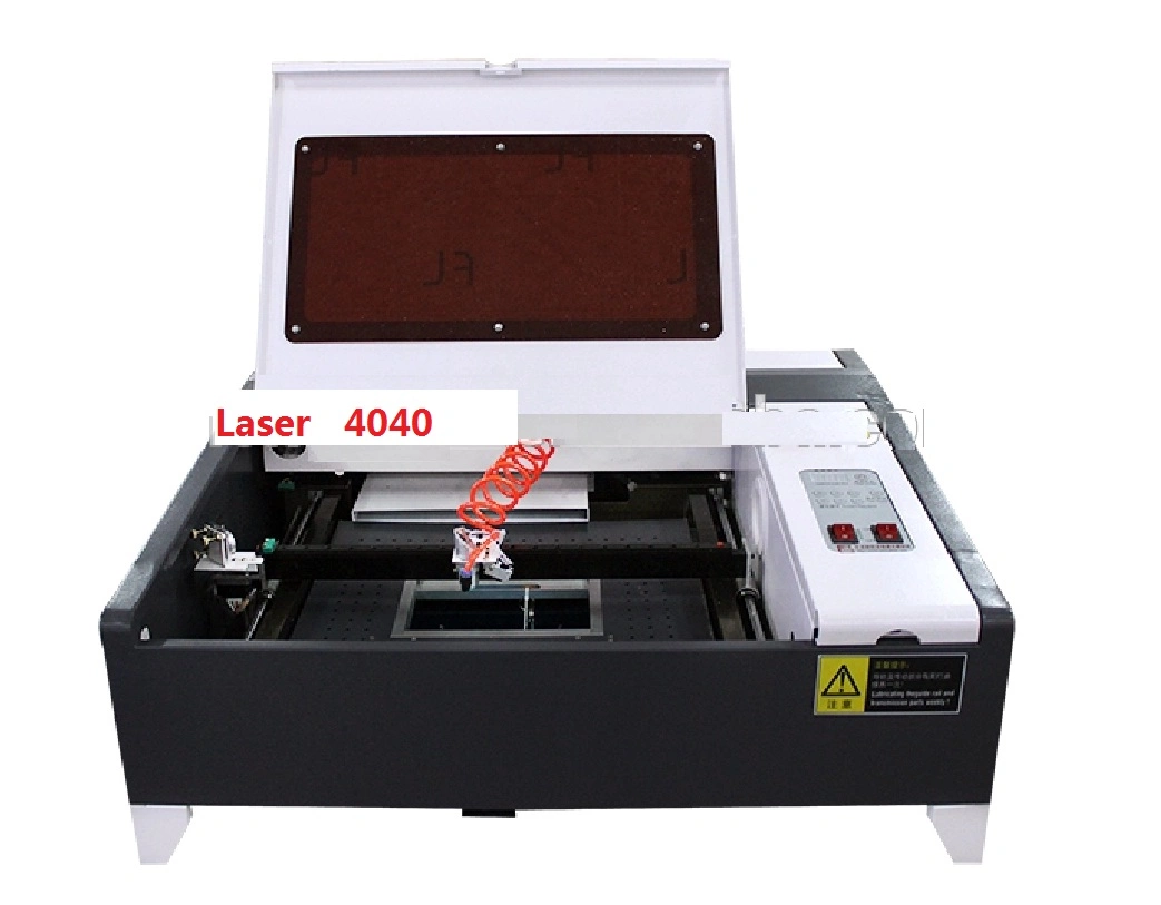 CO2 Laser Engraving and Cutting Machine Generates Laser Beam by Laser Tube.