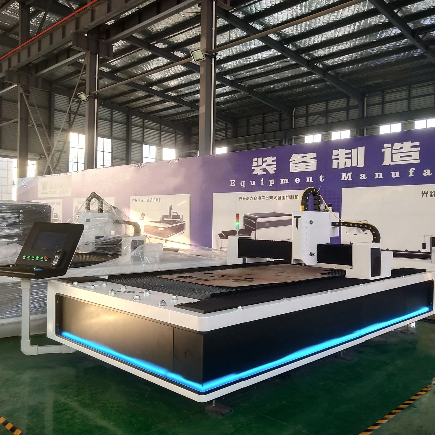 High Precision Fiber Laser Cutting and Engraving Machine for Metal-6015