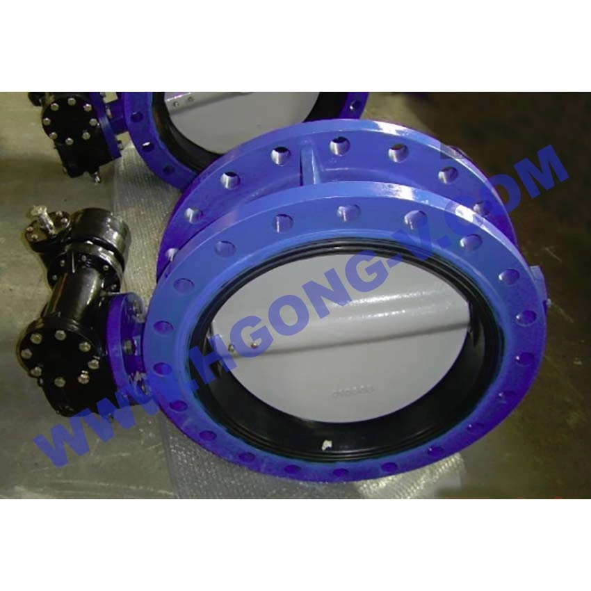 API/DIN/ANSI Ductile Cast Iron Carbon Steel Aluminium Alloy Bronze Duplex Stainless Steel Ggg40/50 Wcb A216 CF8 CF8m U Flange Butterfly Valve