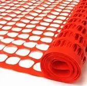 Orange Plastic Fence Mesh Netting Traffic Warning Barrier