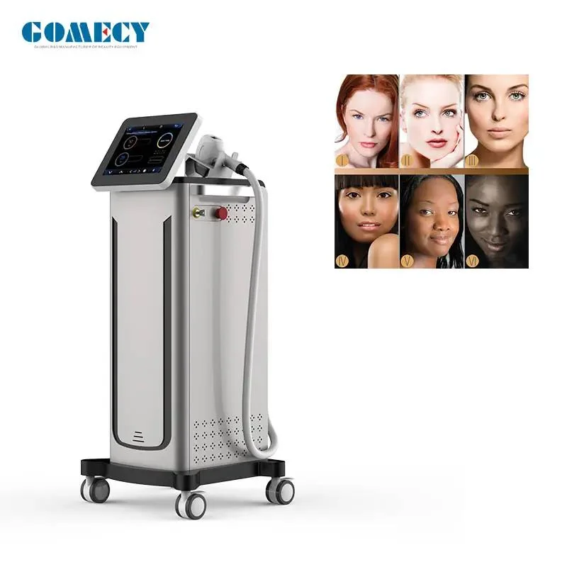 Hottest Factory Price Painless Air Cooling Alexandrite 4 Waves Diode Laser Hair Removal Beauty Equipment