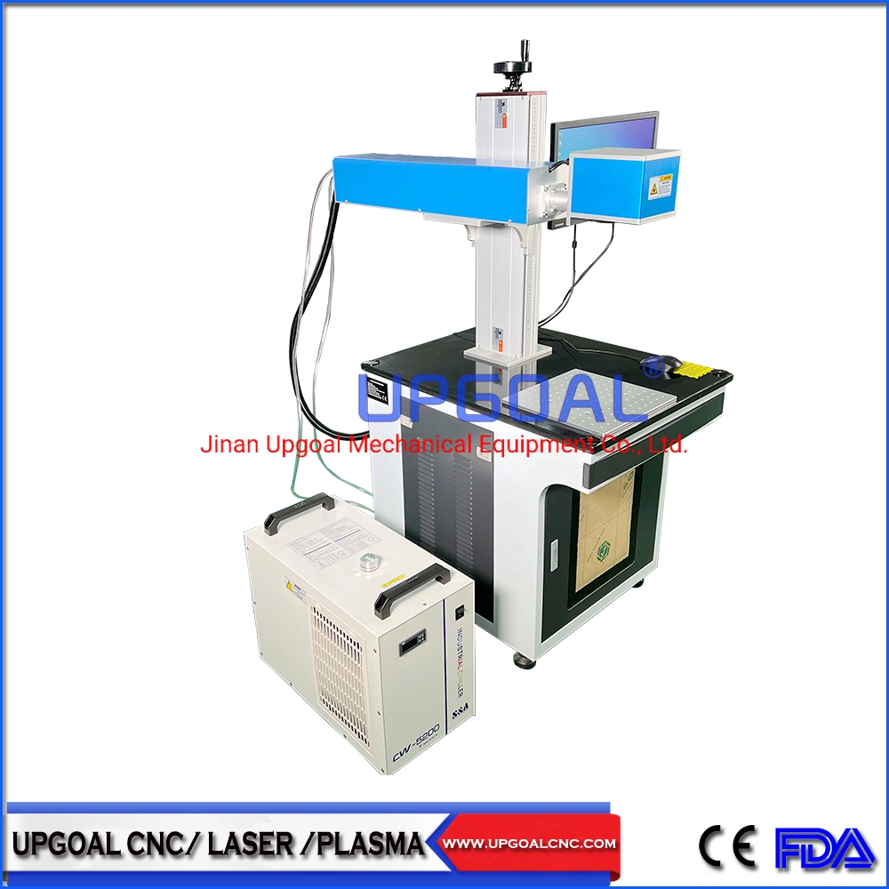 Table Type CO2 Laser Marking Machine Price 60W RF Laser for Non Metal Material Marking