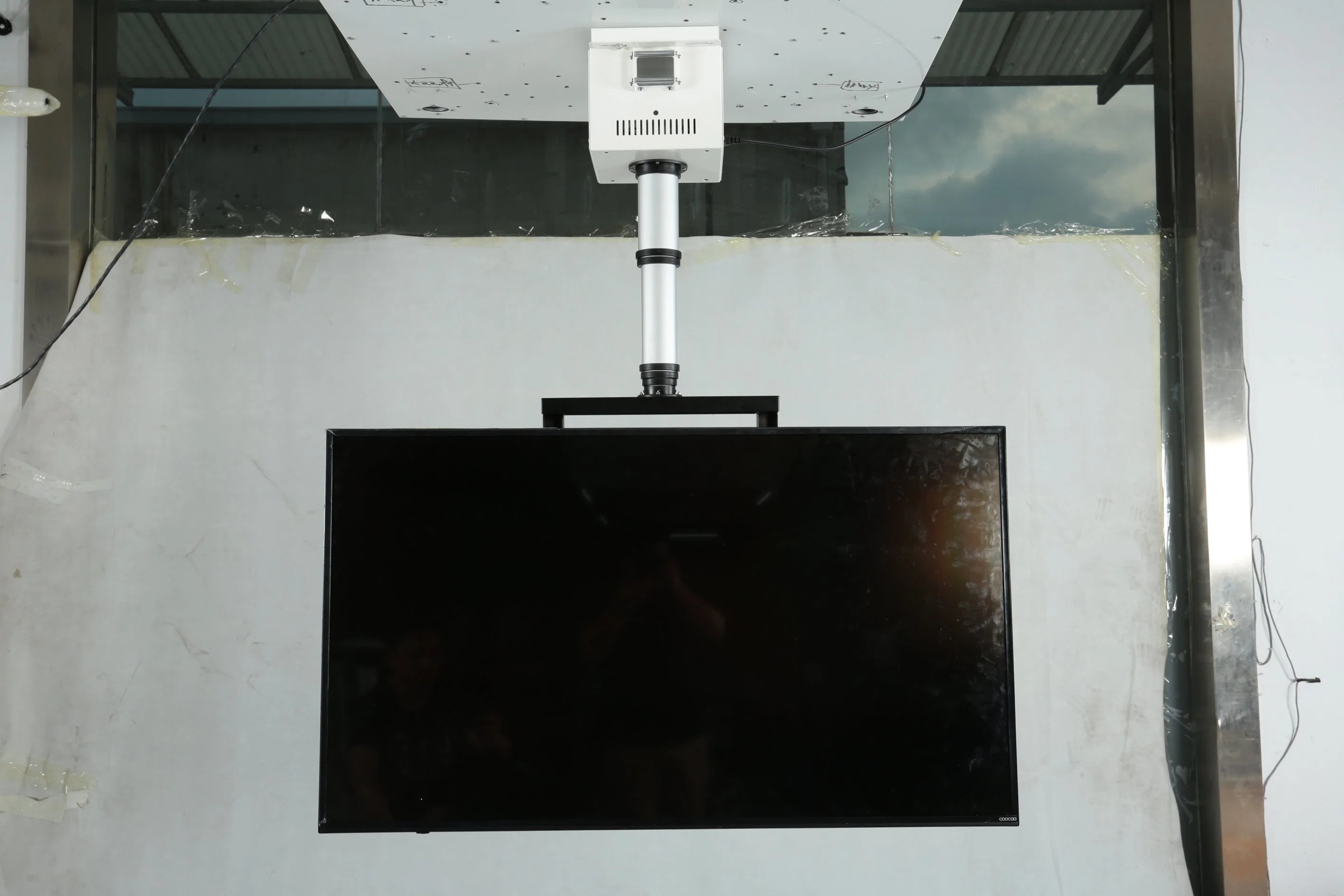 Motorized Customize Projectors CCTV Camera Mounts for Conference Rooms Video Calls