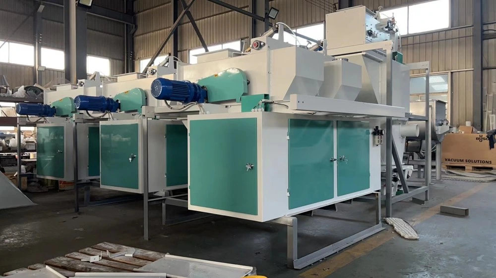 Belt Feeding Double Hopper Machine Apply in Feed Industry