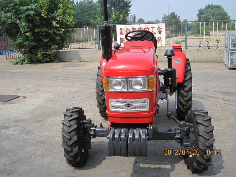 Weituo Brand Ts-D Series Belt Transmission Four Wheel Type Farming and Transportation 18-30HP Tractor with Rear Pto and 8f+2r Shifts