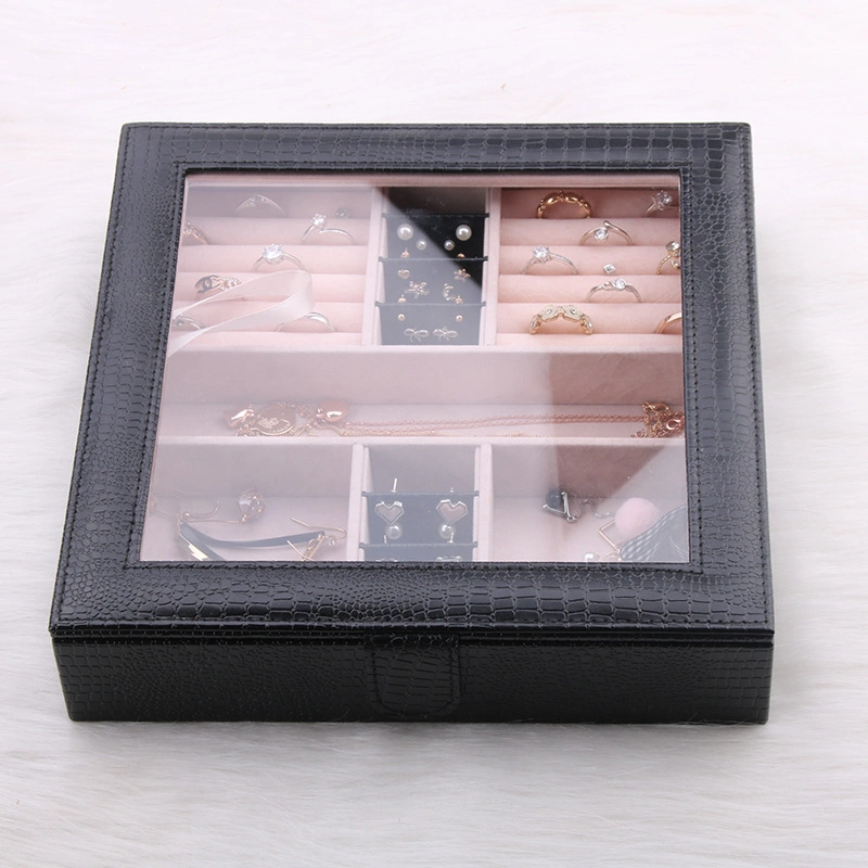 Direct Factory OEM Jewelry Boxes Ladies Square Gift Boxes From China