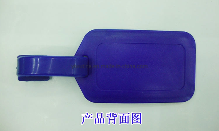 Custom Logo Plastic Key Tags Address Name ID PVC Luggage Tag