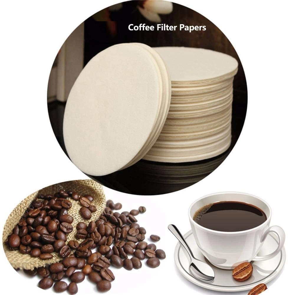 Taille du filtre couleur nature pour 2-4 tasses filtre à café rond Pour le café