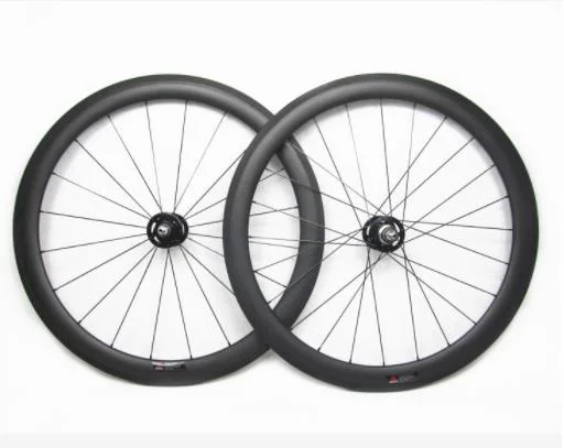 700c Fixed Gear Carbon Wheels for Track Bicycle Carbon Clincher Disc Braking Wheelset