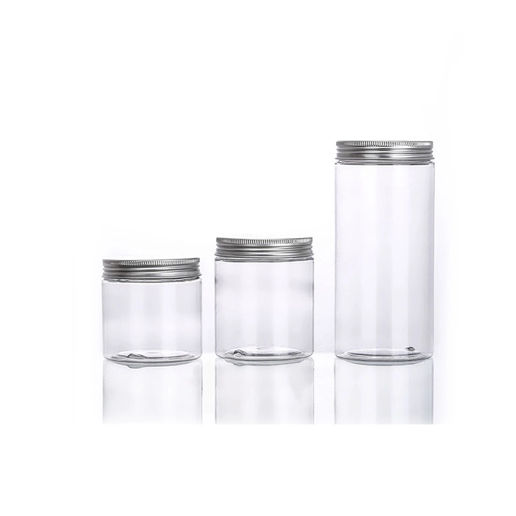 60ml 140ml 200ml 240ml 450ml Pet Plastic Transparent Face Cream Jar