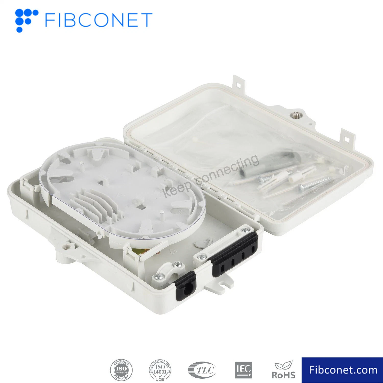 FTTH Horizontal Type Fiber Optic Splice Closure Terminal Box