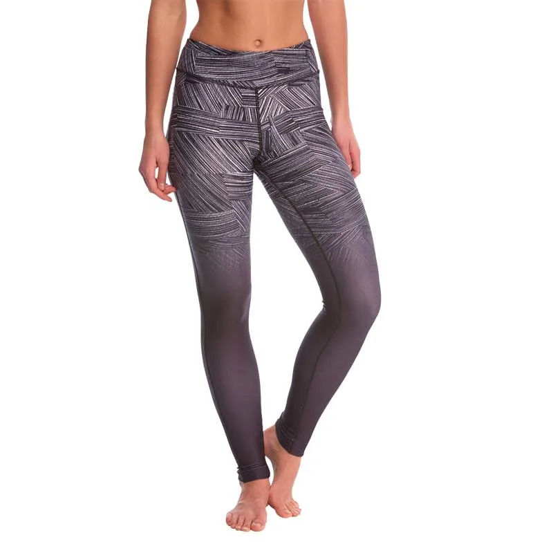 Impresión personalizada mallas pantalones de yoga la buena calidad